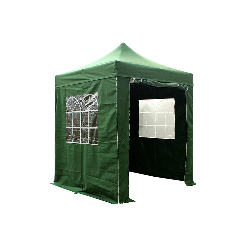2x2m udendørs foldning baldakin lysthus