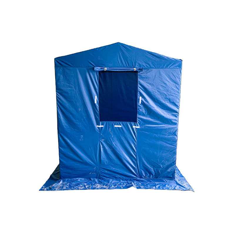 Foldet telt Pro Structure Series 50mm aluminium + 4 dobbelt sider PVC 520g/m² tarp til professionelle behov eller daglig brug blå