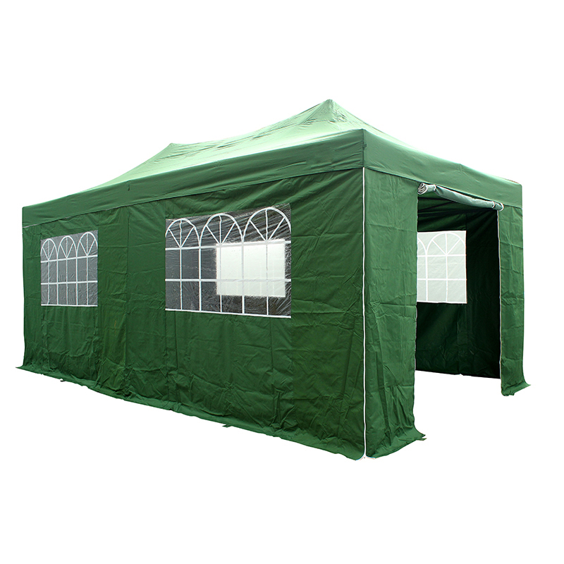 3x6m udendørs foldning baldakin lysthus